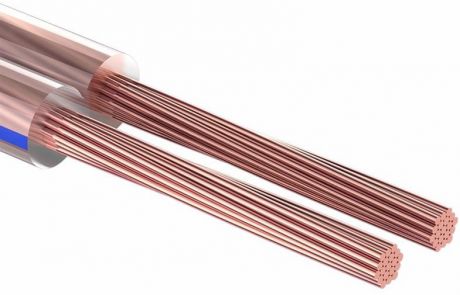 Rexant 01-6209-3, Transparent кабель акустический BLUELINE (100 м)