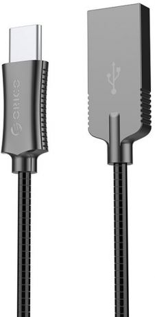 Кабель Orico HTS-10, Black USB 2.0 - USB Type-C (1 м)