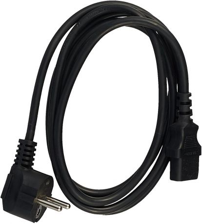 Cablexpert PC-186-VDE кабель питания Schuko- C13, VDE, 10А, с заземлением (1,8 м)