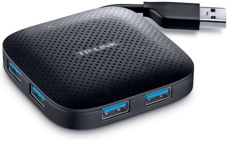 TP-Link UH400, Black концентратор USB 3.0 на 4 порта