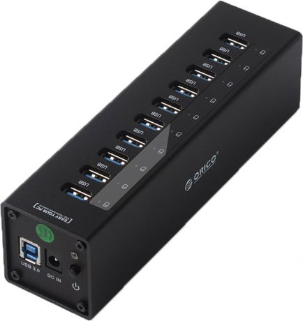 Orico A3H10, Black USB-концентратор