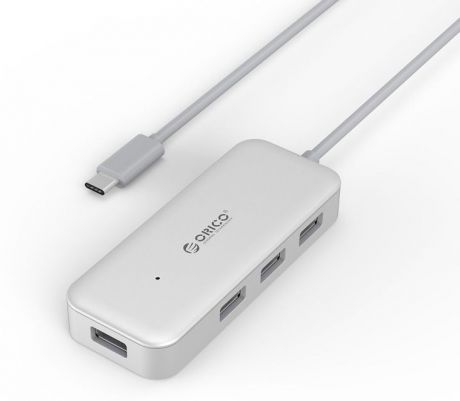 USB-концентратор Orico TC4U-U3, Silver