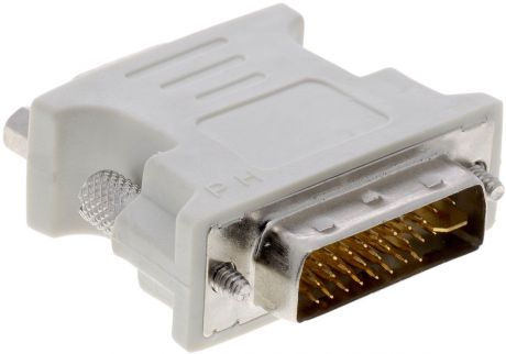 Greenconnect GC-CV103, White адаптер-переходник DVI-I-VGA