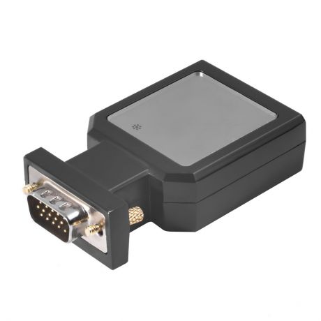 GCR GL-135, Black мультимедиа конвертер VGA - HDMI