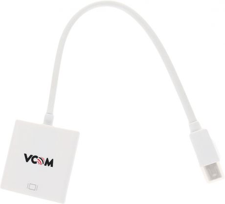 VCOM VHD6055, White кабель-переходник Mini DisplayPort M - HDMI F (0,2 м)