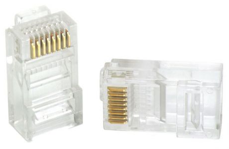 Vention RJ45 (8p8c) cat 5 коннектор под витую пару, 10 шт