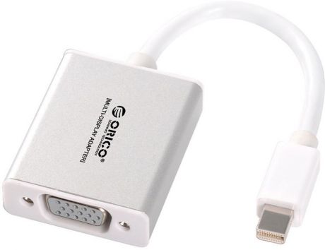 Переходник Orico DMP3V, Silver Mini Displayport - VGA