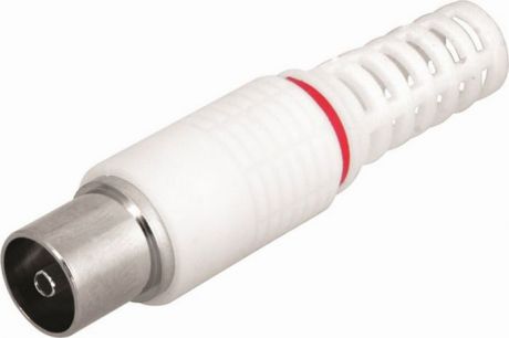 Rexant 06-0010-A, White разъем антенный на кабель