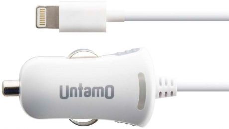 Untamo UESCAR8P1.0WH автомобильное зарядное устройство, White