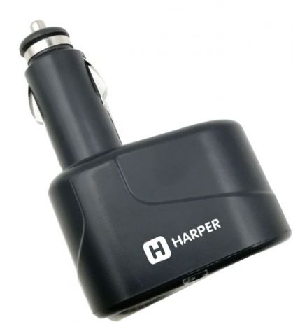 Harper DP-200, Black разветвитель прикуривателя