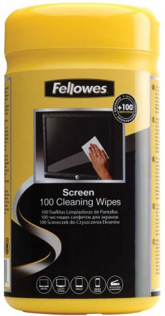 Fellowes FS-99703 салфетки для экранов, 100 шт