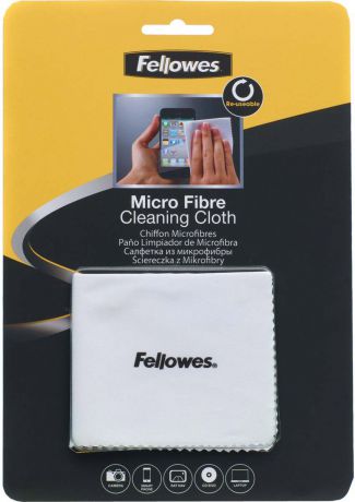 Fellowes FS-99745 салфетка из микрофибры для чистки оптики видеокамер, мониторов, CD/DVD