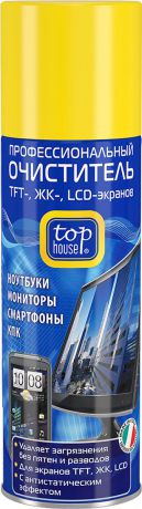 Очиститель TFT-, ЖК-, LCD-экранов "Top House", 200 мл