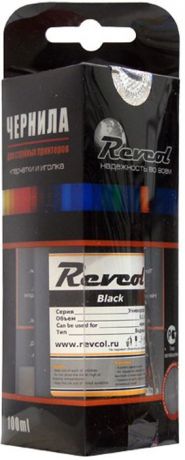 Revcol R-E-0,1-BD Black, чернила для принтеров Epson, 100 мл