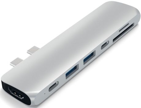 Satechi ST-CMBPS, Silver USB-концентратор для Macbook Pro