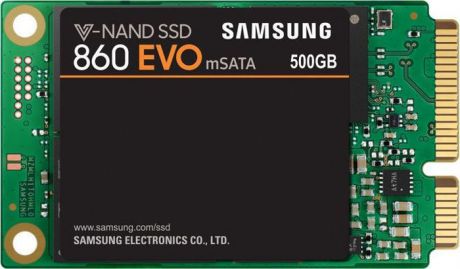 SSD диск Samsung 860 EVO SATA III 500Gb (MZ-M6E500BW)