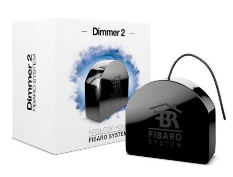 Модуль управления FIBARO Встраиваемый диммер 250 Вт SMART HOME DIMMER 2, черный