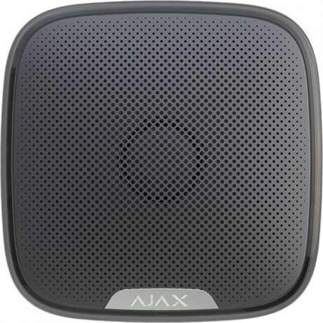 Ajax StreetSiren, Black беспроводная звуковая уличная сирена