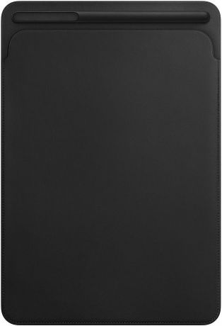 Чехол для планшета Apple Leather Sleeve для iPad Pro 10,5", MPU62ZM/A, black