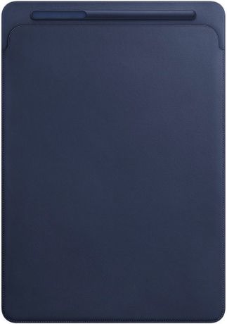 Чехол для планшета Apple Leather Sleeve для iPad Pro 10,5", MPU22ZM/A, midnight blue