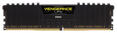 Модуль оперативной памяти Corsair Vengeance LPX DDR4 16Gb 3000 МГц, Black (CMK16GX4M1B3000C15)