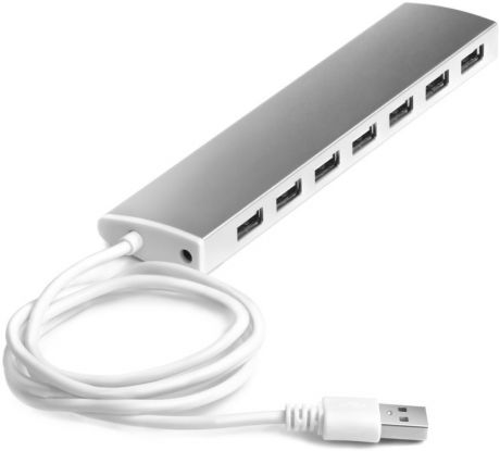 Greenconnect UH217, Silver USB-концентратор