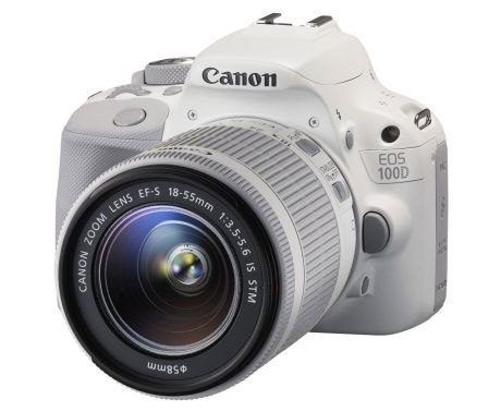 Зеркальный фотоаппарат Canon EOS 100D Kit 18-55 IS STM, White
