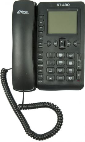 Телефон Ritmix RT-490, черный