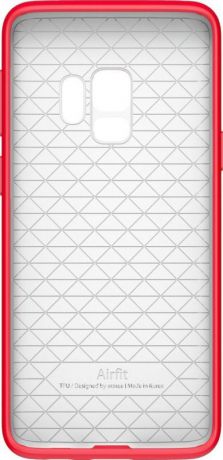 Чехол Samsung для Samsung Galaxy S9 KDLAB Inc Airfit POP, 1045506, красный, GP-G960KDCPBID