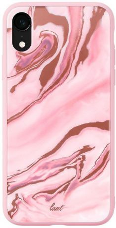 Чехол-накладка Laut Mineral Glass для Apple iPhone XR, Pink