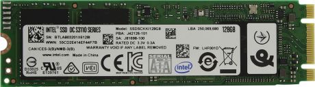 SSD накопитель Intel Original S3110 128GB, SSDSCKKI128G801 963855