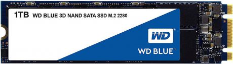 SSD накопитель WD Original 1TB, WDS100T2B0B, Blue