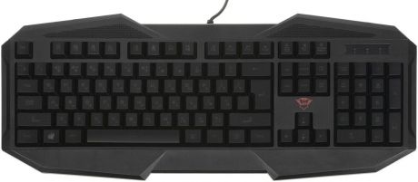 Клавиатура Trust NEW GXT 830-RW Avonn , цвет: черный, серый
