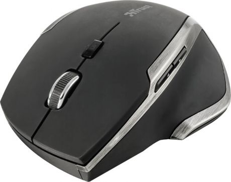 Мышь Trust Evo Advanced Wireless Compact, беспроводная, цвет: черный, серый
