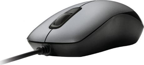 Мышь Trust Compact, проводная, цвет: черный, серый