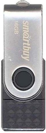 USB флеш-накопитель Smartbuy Trio 16GB 3-in-1 OTG, Black