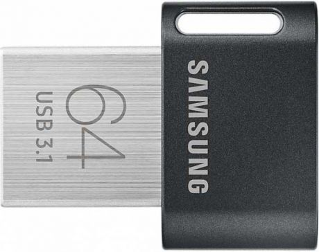 USB Флеш-накопитель Samsung Fit Plus MUF-64AB/APC 64GB, серебристый