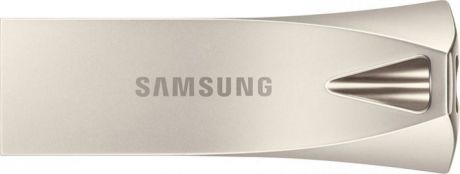 USB Флеш-накопитель Samsung BAR plus, 128GB, MUF-128BE3/APC, серебристый