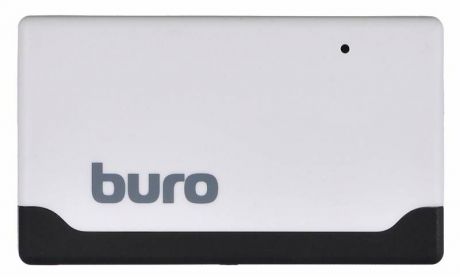 Устройство чтения карт памяти Buro USB2.0, BU-CR-2102, белый