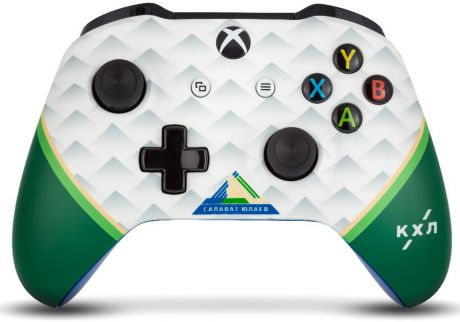 Контроллер беспроводной кастомизированный Microsoft Xbox One "КХЛ. Салават Юлаев" RAINBO RBW-XB046