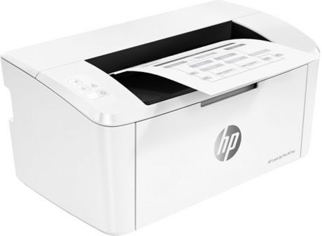 Принтер HP LaserJet Pro M15w лазерный, цвет: белый