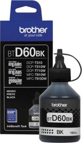 Картридж Brother BTD60BK для Brother DCP-T310/T510W/T710W, 1037275, черный