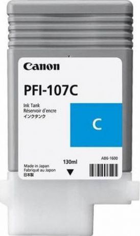 Картридж струйный Canon PFI-107C 6706B001 для Canon iP F680/685/780/785, Cyan
