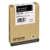 Картридж Epson T6138 (C13T613800), черный матовый