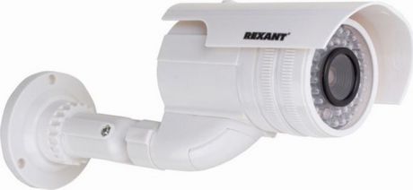 Муляж уличной камеры наблюдения Rexant 45-0240, White