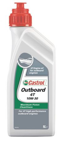 Моторное масло Castrol "Outboard 4T", полусинтетическое, 1 л