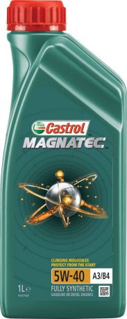 Масло моторное Castrol "Magnatec", синтетическое, класс вязкости 5W-40, A3/B4, 1 л