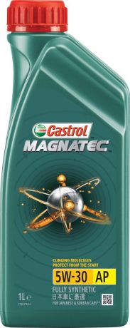Масло моторное Castrol "Magnatec", синтетическое, класс вязкости 5W-30, AP, 1 л