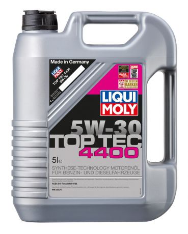 Масло моторное Liqui Moly "Top Tec 4400", НС-синтетическое, 5W-30, 5 л