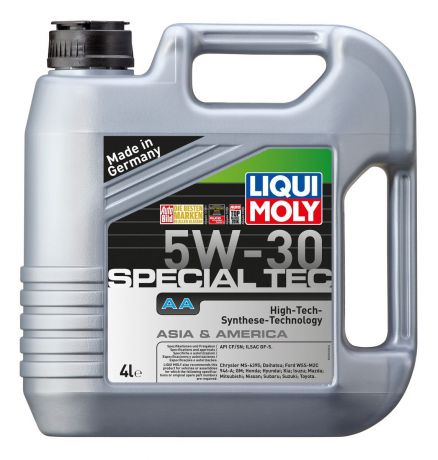 Масло моторное Liqui Moly "Special Tec AA", НС-синтетическое, 5W-30, 4 л